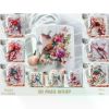 3D Effect Cracked In A Wall Birds Orchids Mug Wrap, 11 oz Mug Bundle Sublimation Wrap, Instant