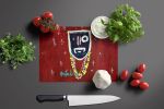 NEW Zee Brown Glass Cutting Board Decorative Tempered Glass Kitchen Cutting and Serving Board Large Size Chopping Board
