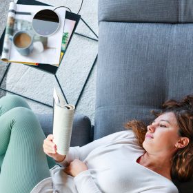 Desktop Electric Cup Warmer 8Hours Auto Off Overheating Protection Smart Timer Setting 2 Temperature Levels 104°F to 140°F Ceramic Heating Panel For O (Option: White)