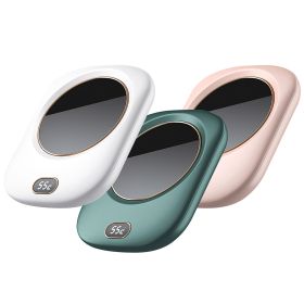 Electric Coffee Mug Warmer for Desk Auto Shut off USB Tea Milk Beverage Cup Heater Heating Plate for Office Home 3 Temperature Setting (Option: Green)